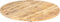 vidaXL - Tafelblad - rond - 25-27 - mm - 60 - cm - massief - mangohout