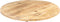 vidaXL - Tafelblad - rond - 25-27 - mm - 60 - cm - massief - mangohout