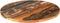 vidaXL - Tafelblad - rond - 25-27 - mm - 60 - cm - massief - gerecycled - hout