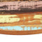 vidaXL - Tafelblad - rond - 25-27 - mm - 60 - cm - massief - gerecycled - hout