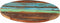 vidaXL - Tafelblad - rond - 25-27 - mm - 60 - cm - massief - gerecycled - hout