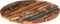 vidaXL - Tafelblad - rond - 25-27 - mm - 60 - cm - massief - gerecycled - hout