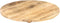 vidaXL - Tafelblad - rond - 25-27 - mm - 70 - cm - massief - mangohout