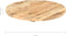 vidaXL - Tafelblad - rond - 25-27 - mm - 70 - cm - massief - mangohout