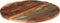 vidaXL - Tafelblad - rond - 25-27 - mm - 70 - cm - massief - gerecycled - hout