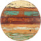 vidaXL - Tafelblad - rond - 25-27 - mm - 70 - cm - massief - gerecycled - hout