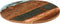 vidaXL - Tafelblad - rond - 25-27 - mm - 70 - cm - massief - gerecycled - hout