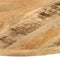 vidaXL - Tafelblad - rond - 25-27 - mm - 80 - cm - massief - mangohout