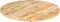 vidaXL - Tafelblad - rond - 25-27 - mm - 80 - cm - massief - mangohout