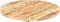 vidaXL - Tafelblad - rond - 25-27 - mm - 80 - cm - massief - mangohout