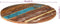 vidaXL - Tafelblad - rond - 25-27 - mm - 80 - cm - massief - gerecycled - hout