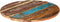 vidaXL - Tafelblad - rond - 25-27 - mm - 80 - cm - massief - gerecycled - hout