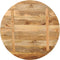 vidaXL - Tafelblad - rond - Ã - 90x2,5 - cm - massief - ruw - mangohout