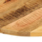 vidaXL - Tafelblad - rond - Ã - 90x3,8 - cm - massief - ruw - mangohout