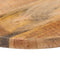 vidaXL - Tafelblad - rond - Ø - 40x1,5 - cm - massief - ruw - mangohout