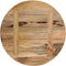vidaXL - Tafelblad - rond - Ø - 40x2,5 - cm - massief - ruw - mangohout