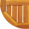 vidaXL - Tafelblad - rond - Ø - 40x2 - cm - massief - acaciahout