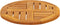 vidaXL - Tafelblad - rond - Ø - 40x2 - cm - massief - acaciahout