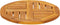 vidaXL - Tafelblad - rond - Ø - 40x2 - cm - massief - acaciahout