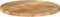 vidaXL - Tafelblad - rond - Ø - 40x3,8 - cm - massief - ruw - mangohout