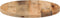 vidaXL - Tafelblad - rond - Ø - 40x3,8 - cm - massief - ruw - mangohout