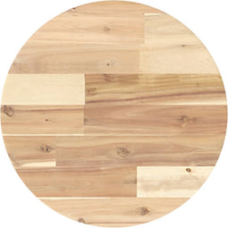 vidaXL - Tafelblad - rond - Ø - 40x4 - cm - massief - acaciahout