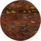 vidaXL - Tafelblad - rond - Ø - 50x2,5 - cm - massief - gerecycled - hout