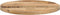 vidaXL - Tafelblad - rond - Ø - 50x2,5 - cm - massief - ruw - mangohout