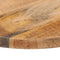 vidaXL - Tafelblad - rond - Ø - 50x2,5 - cm - massief - ruw - mangohout