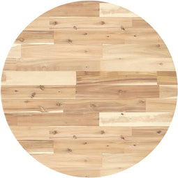 vidaXL - Tafelblad - rond - Ø - 50x2 - cm - massief - acaciahout