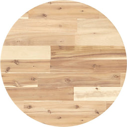vidaXL - Tafelblad - rond - Ø - 50x2 - cm - massief - acaciahout
