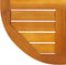 vidaXL - Tafelblad - rond - Ø - 50x2 - cm - massief - acaciahout