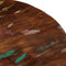 vidaXL - Tafelblad - rond - Ø - 60x1,5 - cm - massief - gerecycled - hout