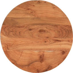 vidaXL - Tafelblad - rond - Ø - 60x2,5 - cm - massief - acaciahout