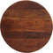 vidaXL - Tafelblad - rond - Ø - 60x2,5 - cm - massief - gerecycled - hout