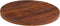 vidaXL - Tafelblad - rond - Ø - 60x2,5 - cm - massief - gerecycled - hout
