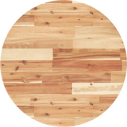vidaXL - Tafelblad - rond - Ø - 60x2 - cm - massief - acaciahout
