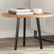 vidaXL - Tafelblad - rond - Ø - 60x2 - cm - massief - acaciahout
