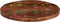 vidaXL - Tafelblad - rond - Ø - 60x3,8 - cm - massief - gerecycled - hout