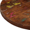 vidaXL - Tafelblad - rond - Ø - 60x3,8 - cm - massief - gerecycled - hout