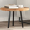 vidaXL - Tafelblad - rond - Ø - 60x4 - cm - massief - acaciahout