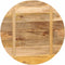 vidaXL - Tafelblad - rond - Ø - 70x1,5 - cm - massief - ruw - mangohout