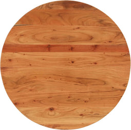 vidaXL - Tafelblad - rond - Ø - 70x2,5 - cm - massief - acaciahout
