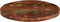 vidaXL - Tafelblad - rond - Ø - 70x2,5 - cm - massief - gerecycled - hout