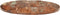vidaXL - Tafelblad - rond - Ø - 70x2,5 - cm - massief - gerecycled - hout