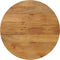 vidaXL - Tafelblad - rond - Ø - 70x2,5 - cm - massief - ruw - mangohout