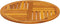 vidaXL - Tafelblad - rond - Ø - 70x2 - cm - massief - acaciahout