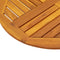 vidaXL - Tafelblad - rond - Ø - 70x2 - cm - massief - acaciahout