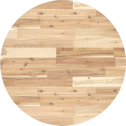 vidaXL - Tafelblad - rond - Ø - 70x4 - cm - massief - acaciahout