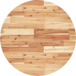 vidaXL - Tafelblad - rond - Ø - 70x4 - cm - massief - acaciahout